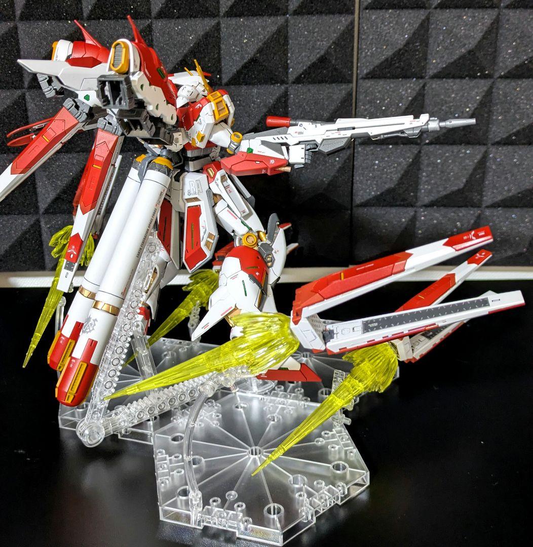 RG Hi-νガンダム ゼータプラスA1テスト機カラーイメージ 塗装済み完成品