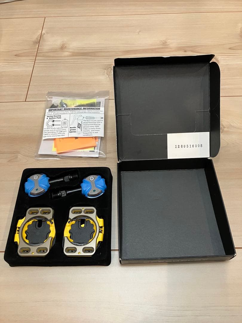 新品未使用 スピードプレイ ゼロ クロモリ Speedplay zero