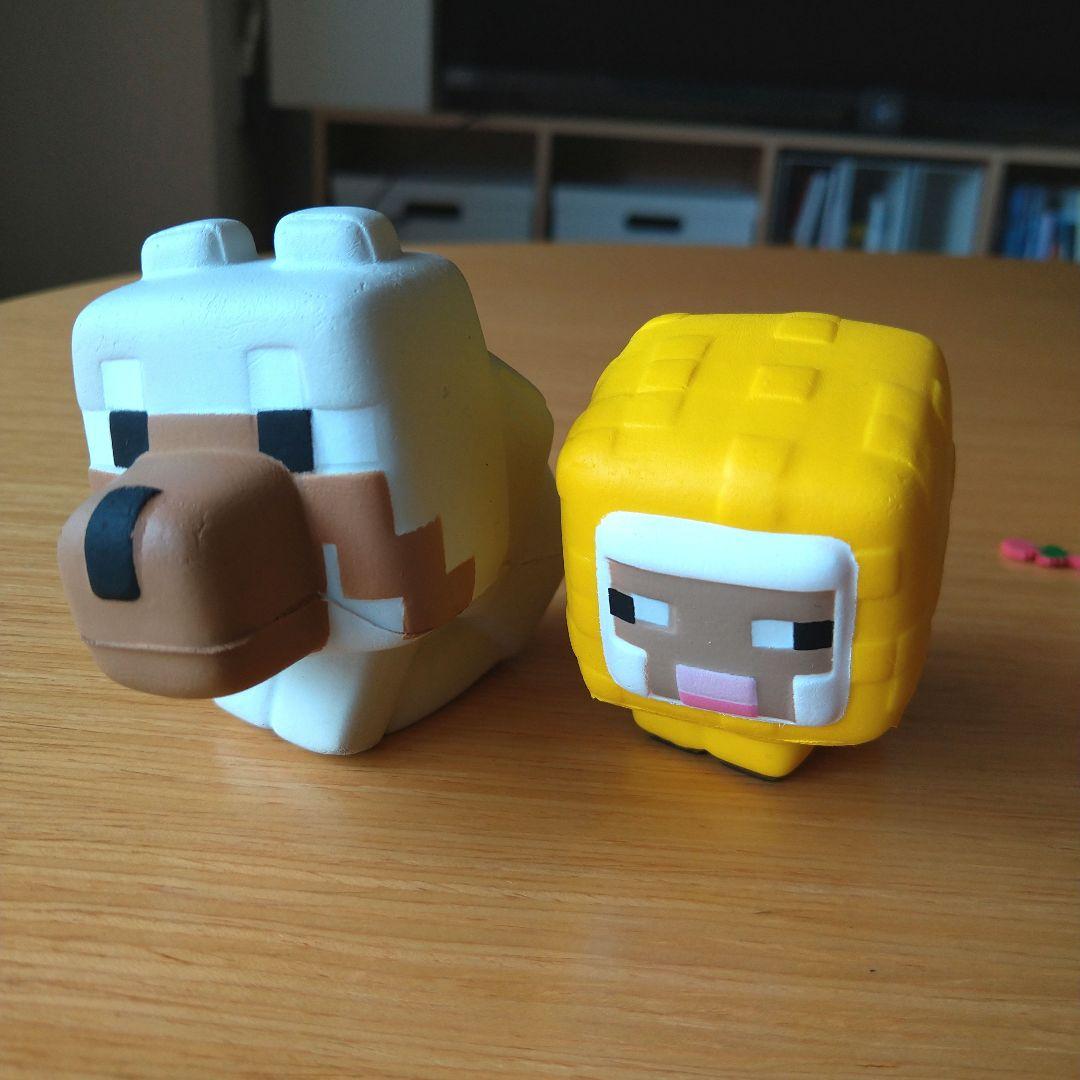 マインクラフト フィギュア セット　アクションフィギア　ラバーフィギア