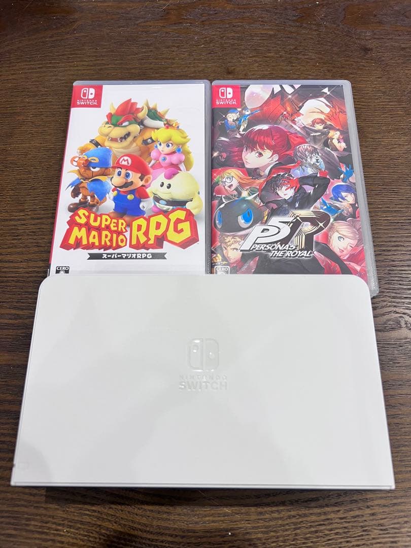 Nintendo Switch 有機ELモデル純正プロコンペルソナ5マリオRPG