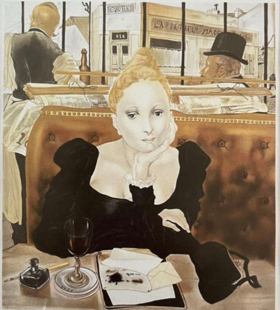 藤田嗣治/レオナール ・フジタ ( カフェ/ Cafe ) 代表作/ 複製画