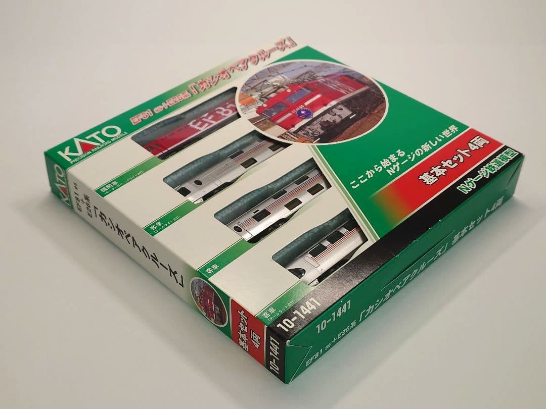 KATO　EF81 95+E26系「カシオペアクルーズ」フル編成