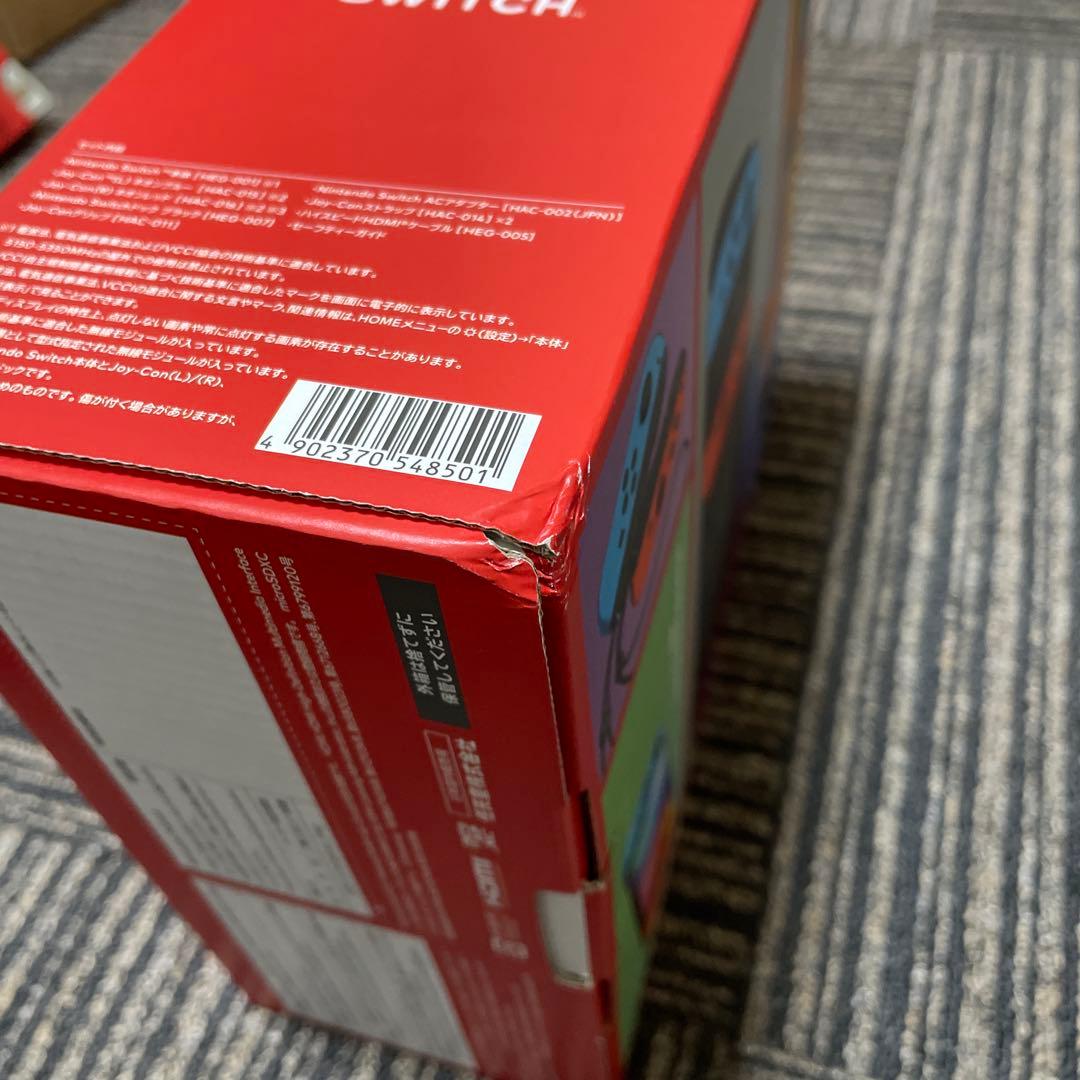 【新品 未使用 未開封】Nintendo Switchネオンブルーネオンレッド