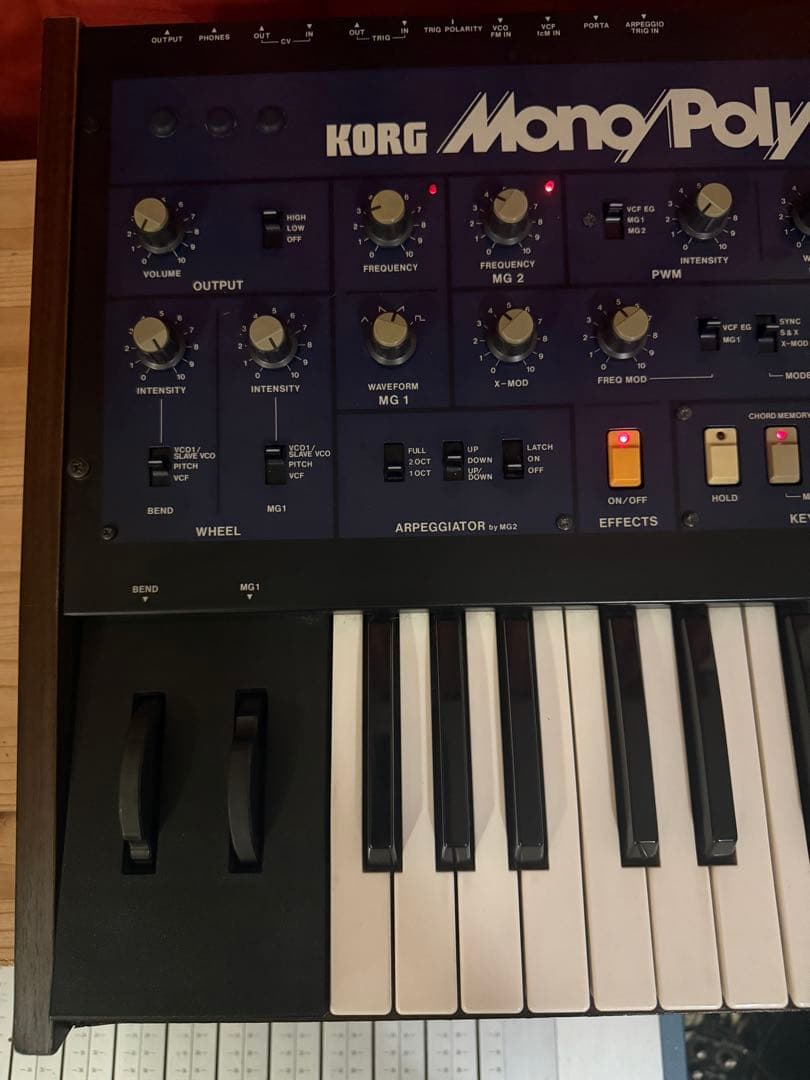 KORG MONO POLY KENTON MIDI アナログシンセ