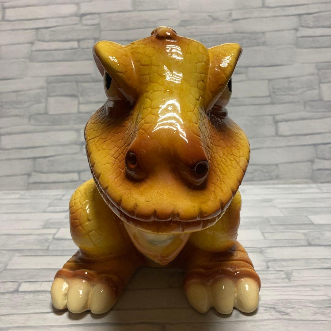 GON 恐竜 懸賞当選 非売品 陶器 貯金箱 当時物 激レア