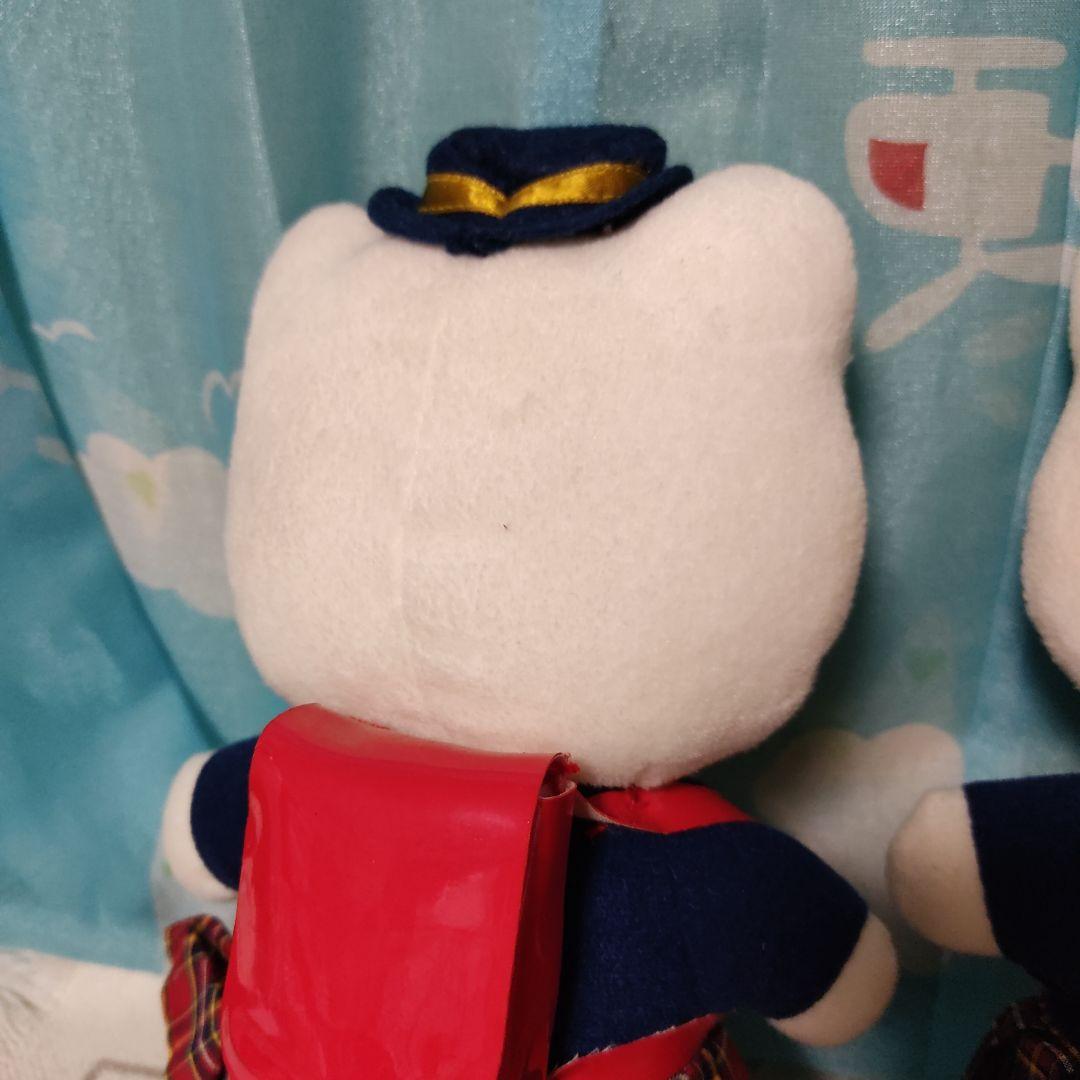⚠️劣化あり⚠️キティ ミミィ ぬいぐるみ レトロ 制服 ランドセル