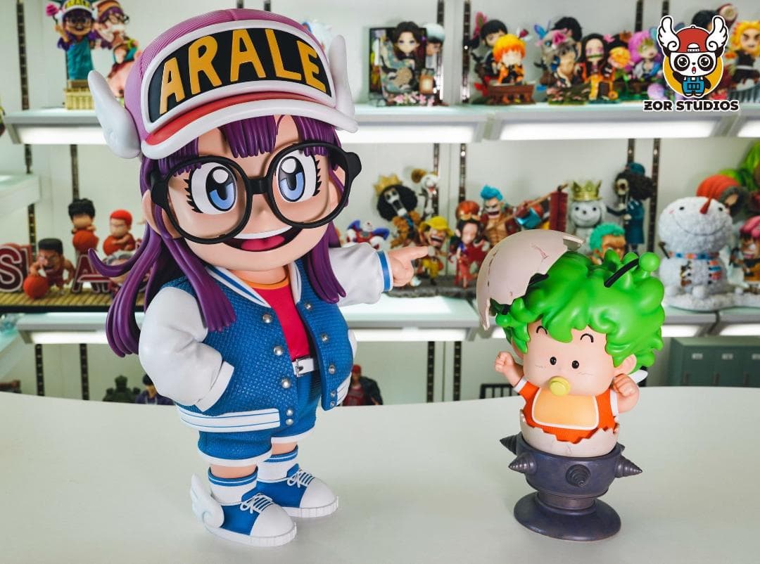 Dr.スランプ アラレちゃん 則巻ガジラ セット ガレージキット フィギュア