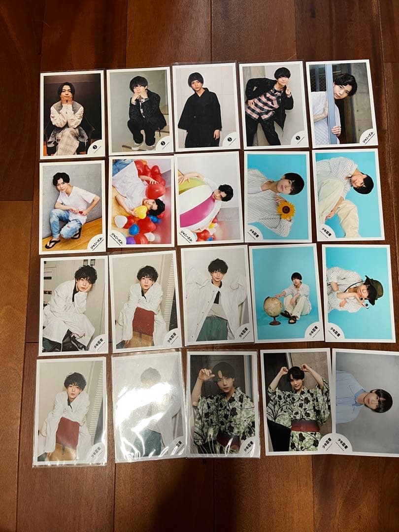 織山尚大 写真 121枚、アクスタ、キーホルダー他