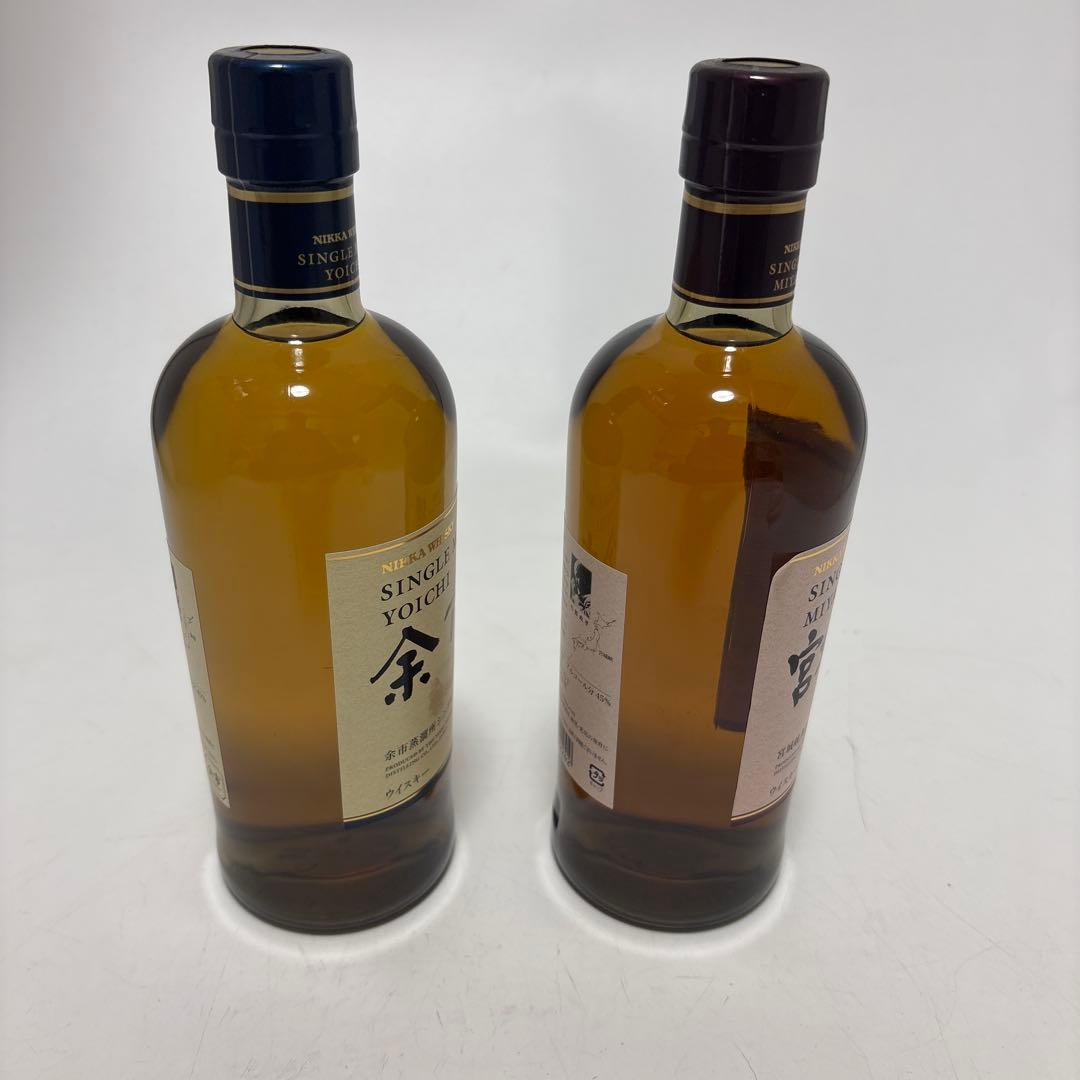 ダ*ー様 余市 宮城峡 2本セット ニッカ シングルモルト NIKKA ウイスキ