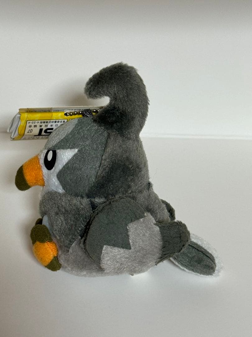 ムクバード　ボールチェーン付コロっとまんまるぬいぐるみ