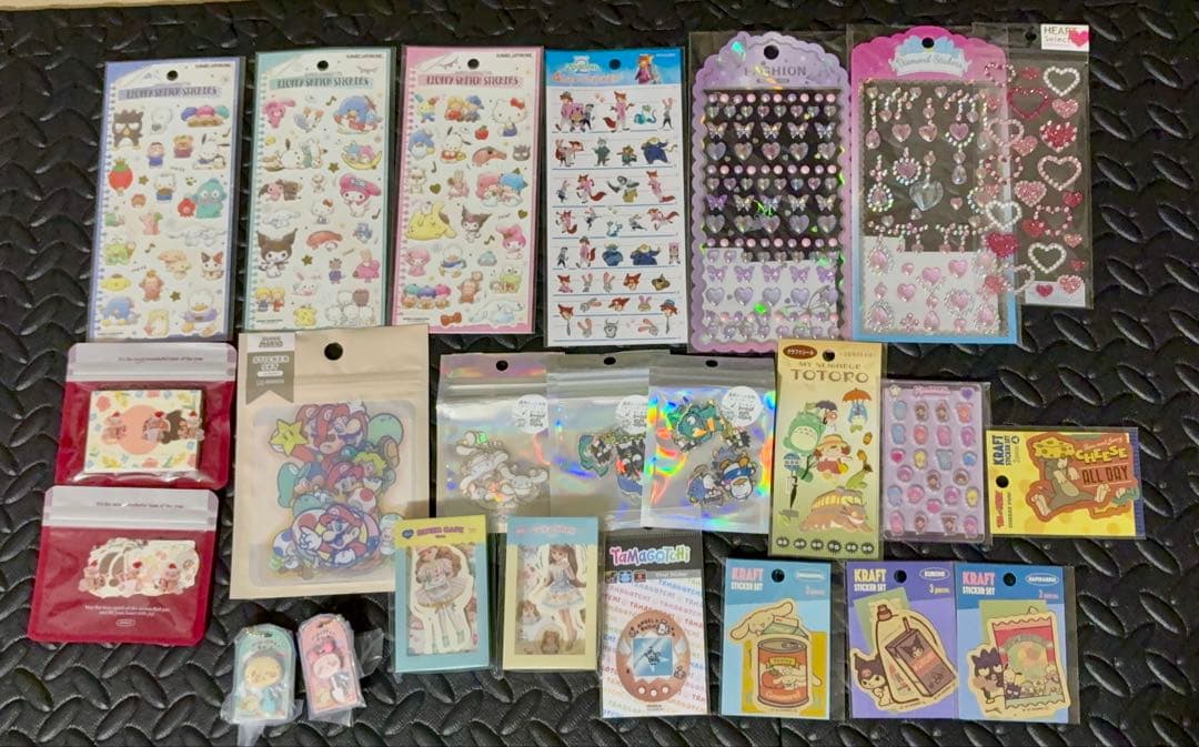 まとめ売り79枚　ボンボンドロップシール プチドロップ　シール帳完成品バインダー