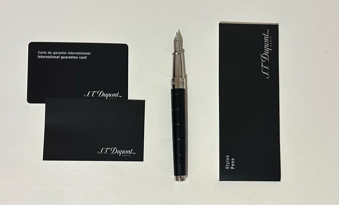 S.T. Dupont 万年筆 エリゼ アリゲーター