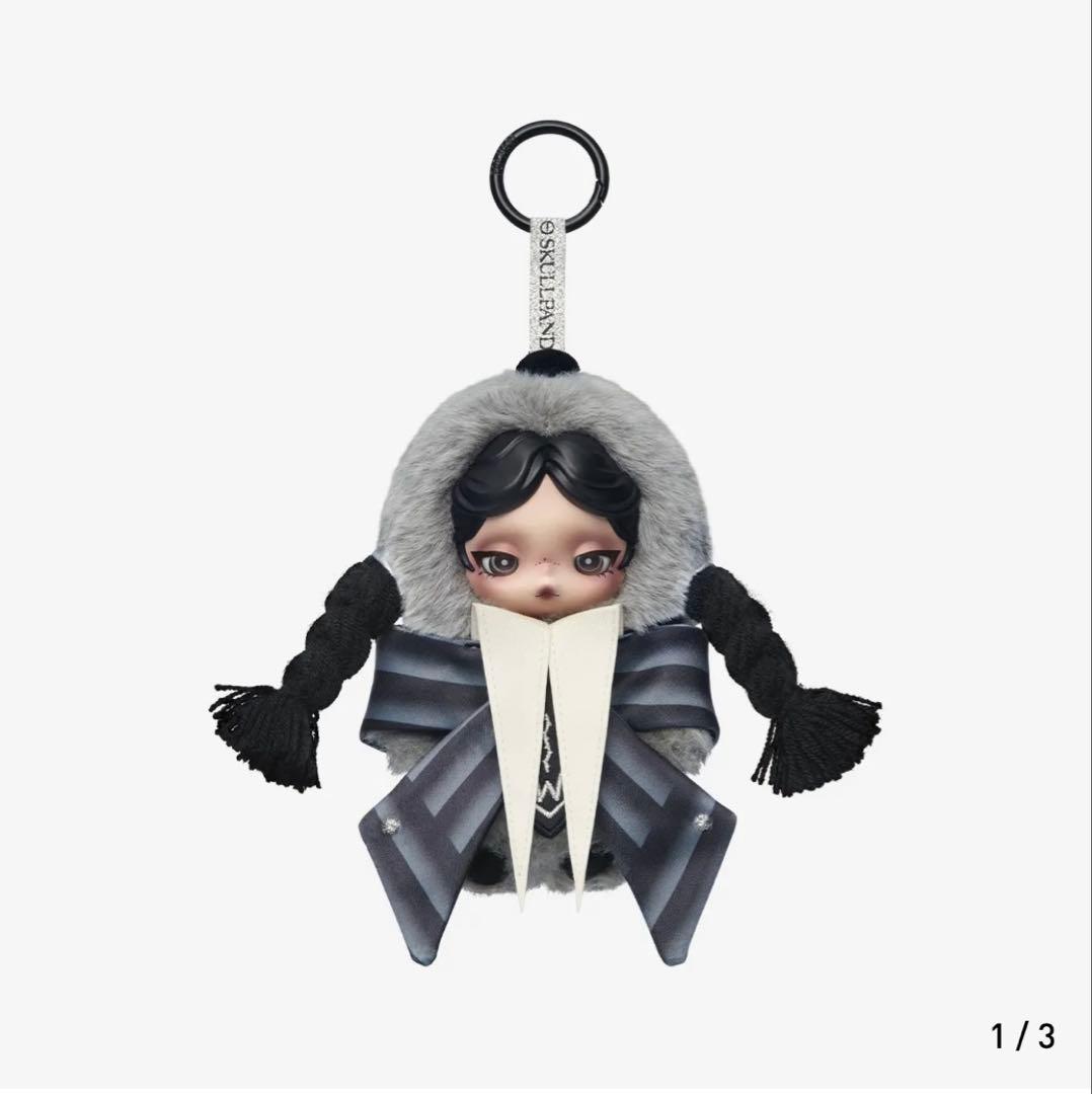 SKULLPANDA × Wednesday ぬいぐるみ POPMART＊正規品