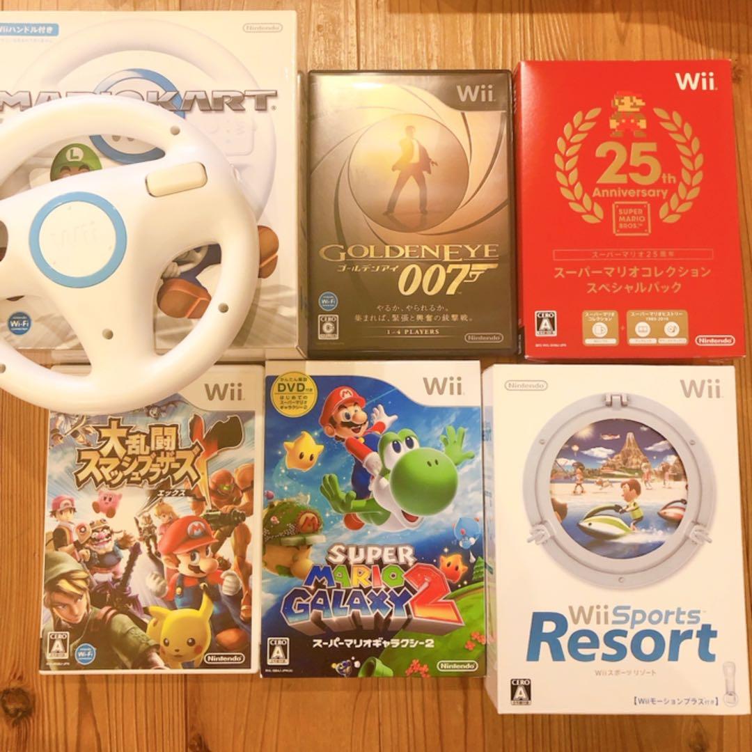 Wii本体 人気ソフト28本 ニンテンドークラブ会員限定品 セット