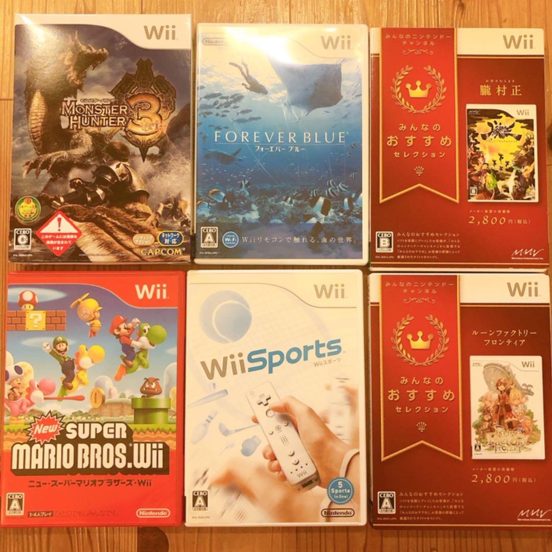 Wii本体 人気ソフト28本 ニンテンドークラブ会員限定品 セット