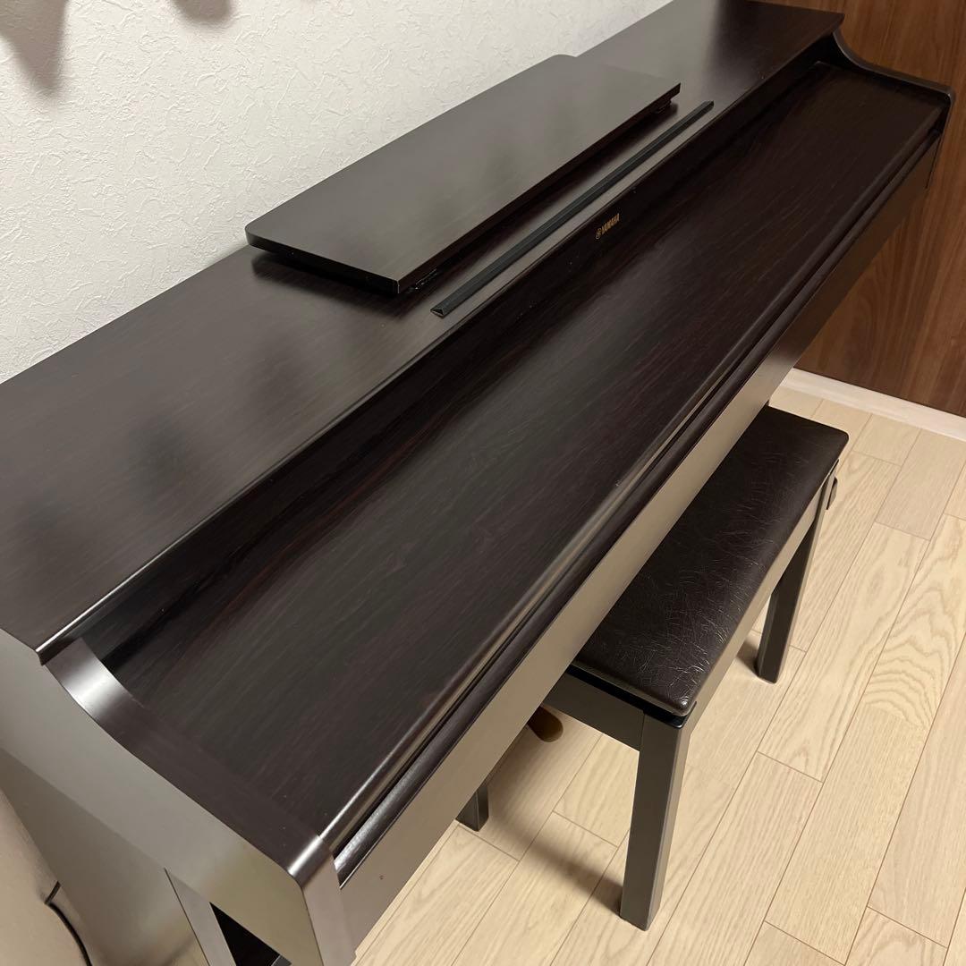 ヤマハ　電子ピアノ YDP-163R黒 椅子付き