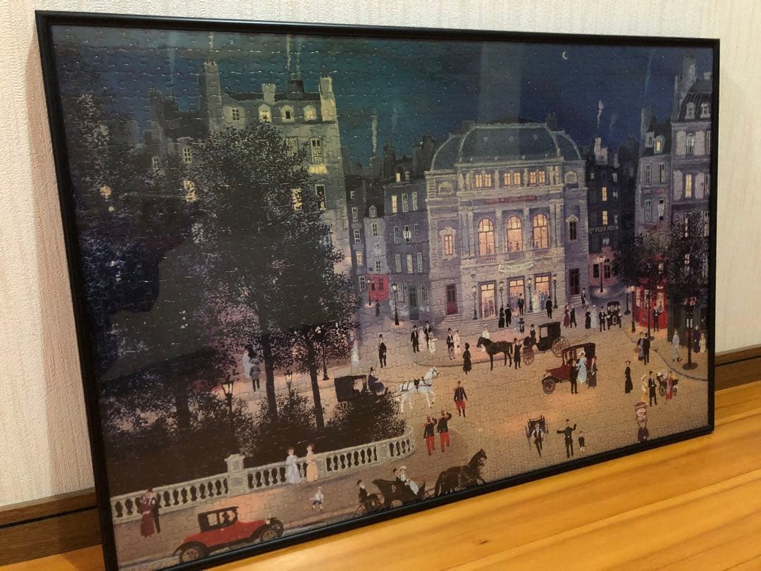 ミッシェルドラクロワ　オペラ劇場の夜 ジグソーパズル完成品 1000 フレーム付