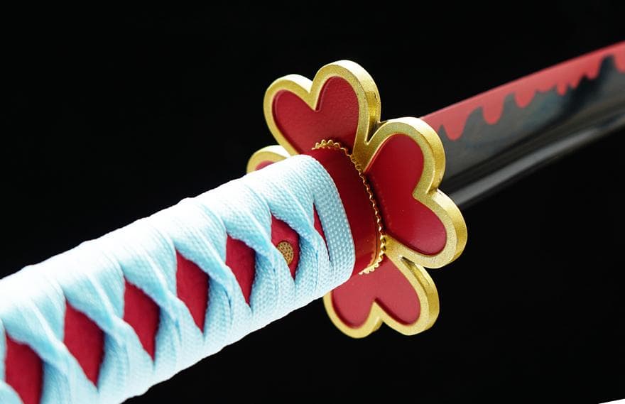 鬼滅シリーズ-甘露寺蜜璃 居合刀 武士道 武蔵 鑑賞用 手鍛造打