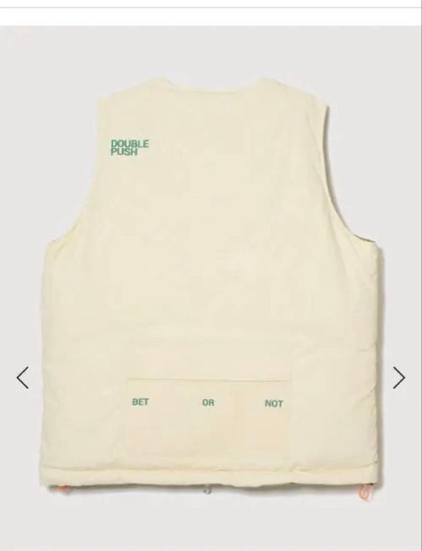 DOWN VEST OFF TNRCM RUFFLOG ラフロッグ