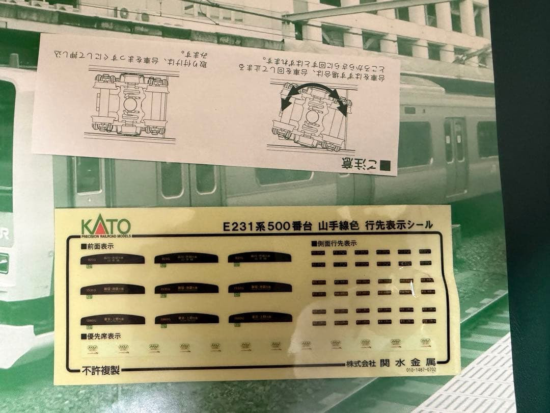 KATO E231系 500番台 山手線 10-261