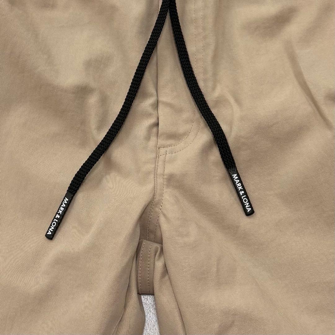美品✨ マークアンドロナ ストレッチ ロングパンツ ベージュ L