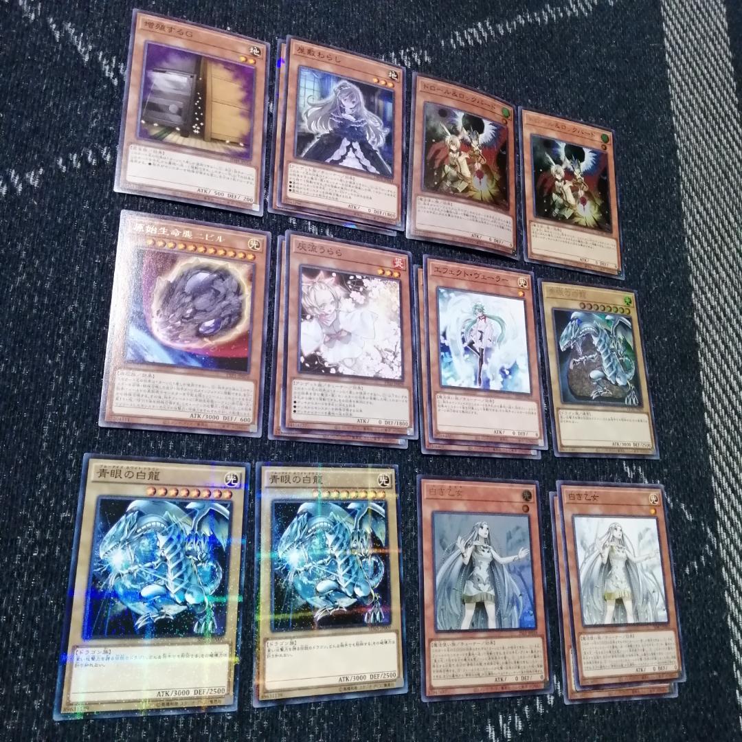 遊戯王　原石　青眼　デッキ　原石の皇脈　赤き竜　聖王の粉砕　[04580]
