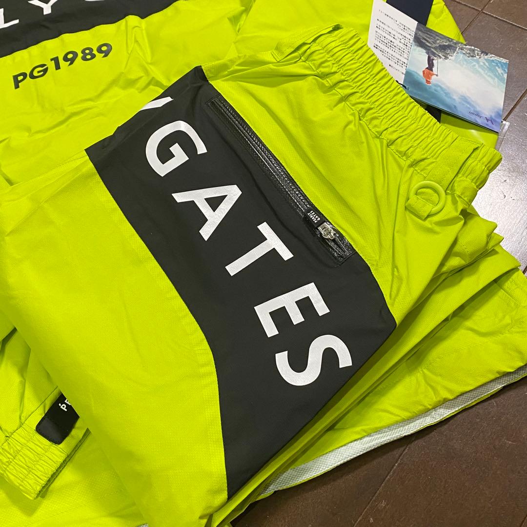 ★パーリーゲイツPEARLYGATESレインウェアフルジップジャケット&パンツ★