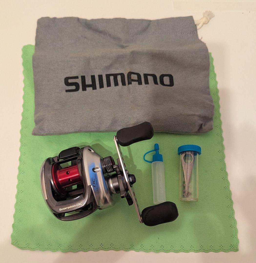 【美品】シマノ 11スコーピオンDC 左ハンドル ギヤ比6.3