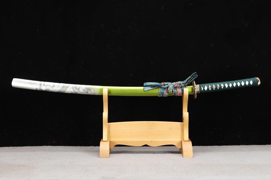 精品銅装T 10焼刃『飛龍』 日本刀 模造刀 居合刀 斬馬刀 龍泉剣 清剣 唐刀