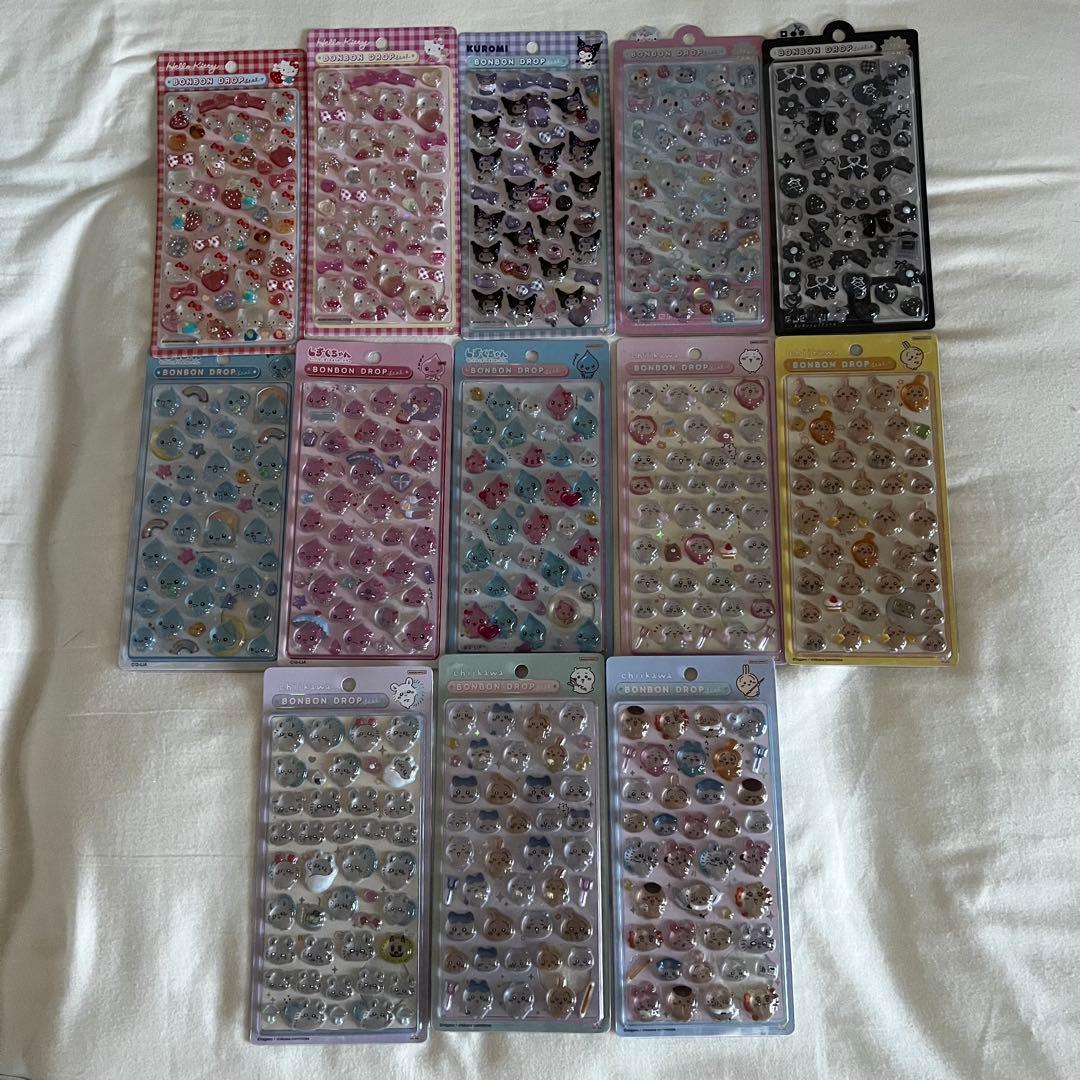 正規品ボンボンドロップシール13枚等 まとめ売り 【最終値下げ】