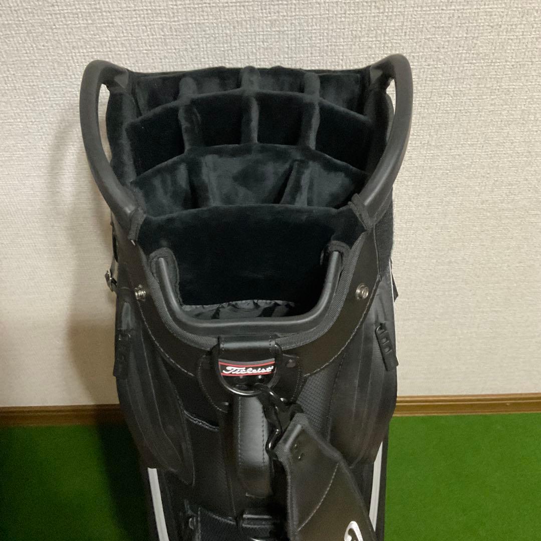 Titleist キャディバッグ ブラック/ホワイト