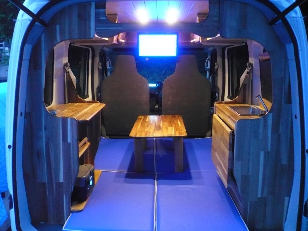 車中泊仕様・キャンピングカー　お好きなデザインで製作しますっ！