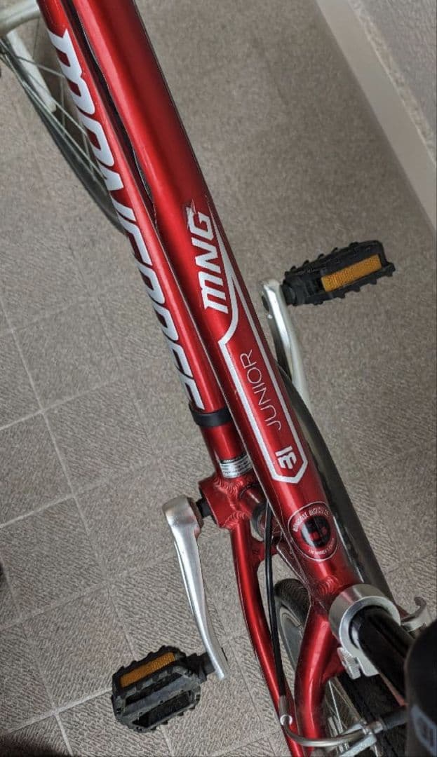 子供自転車　Mon　赤　キッズ自転車