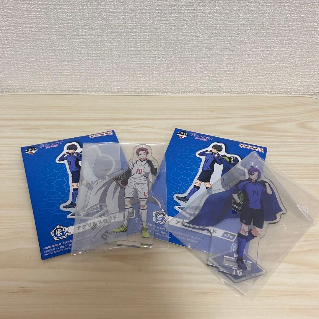 一番くじ ブルーロック 糸師凛フィギュア & グッズセット 複数写真