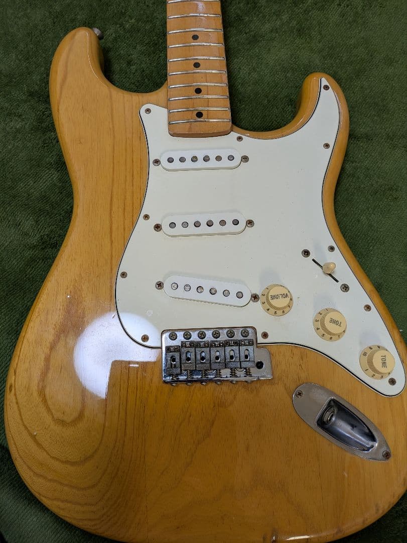 （ジャンク扱い）Fender Japan ストラトキャスター ナチュラル