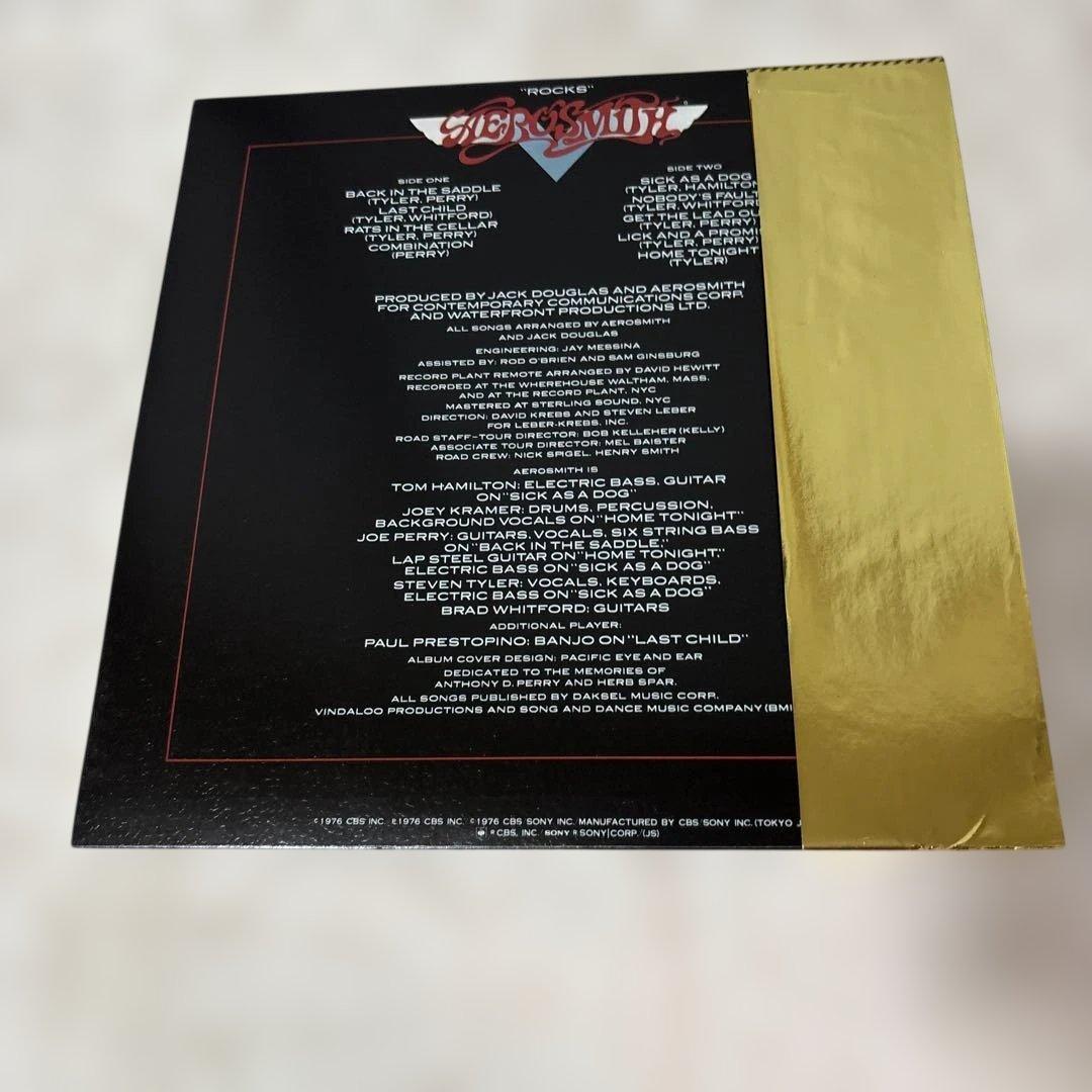 美品　Aerosmith Rocks 帯付き レコード