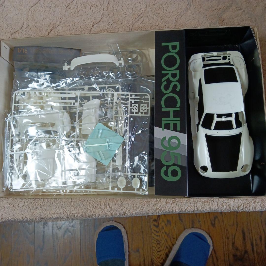 フジミPorsche 959 プラモデル 1/16スケール