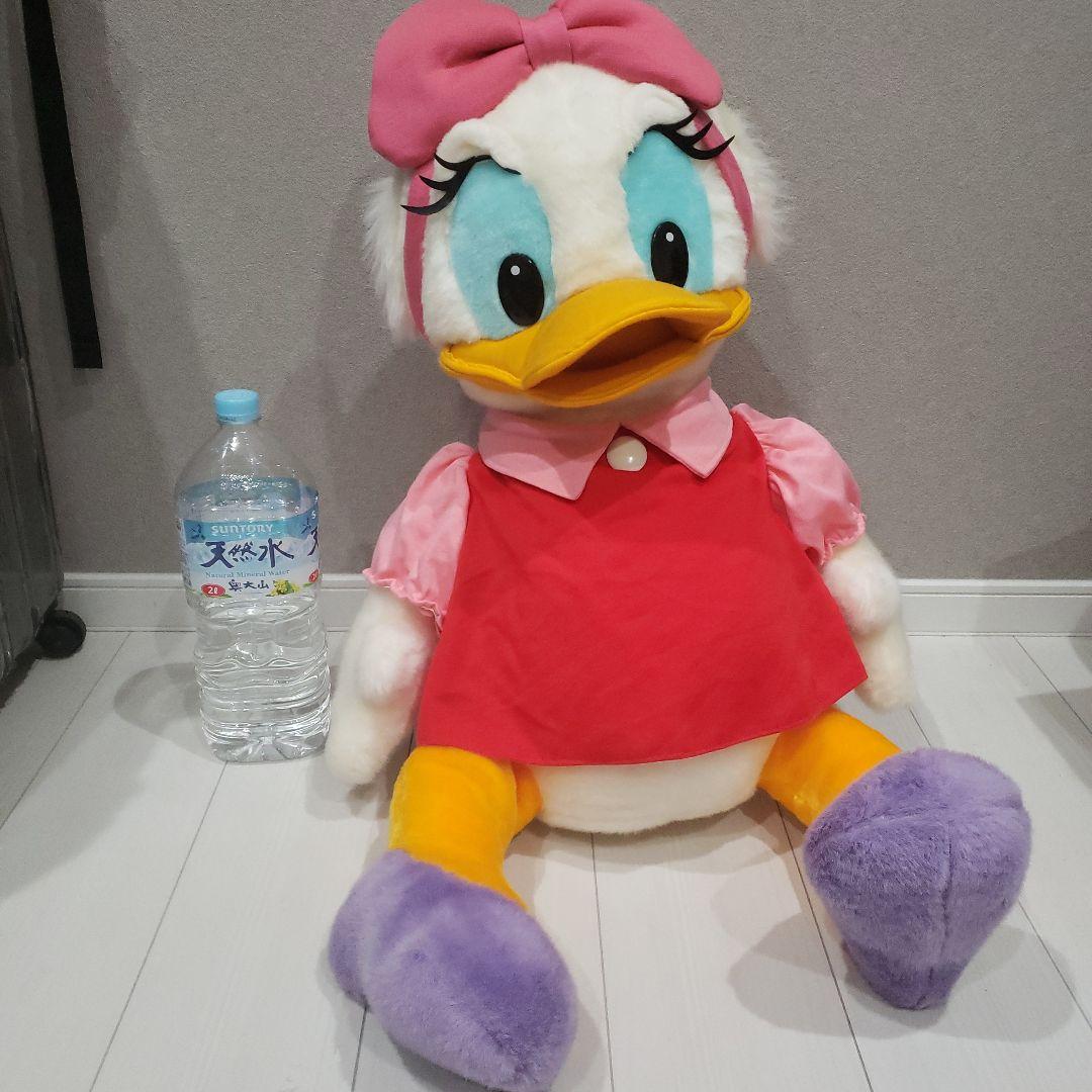 ディズニーランド公式グッズ デイジーダック 特大サイズのぬいぐるみ *希少品