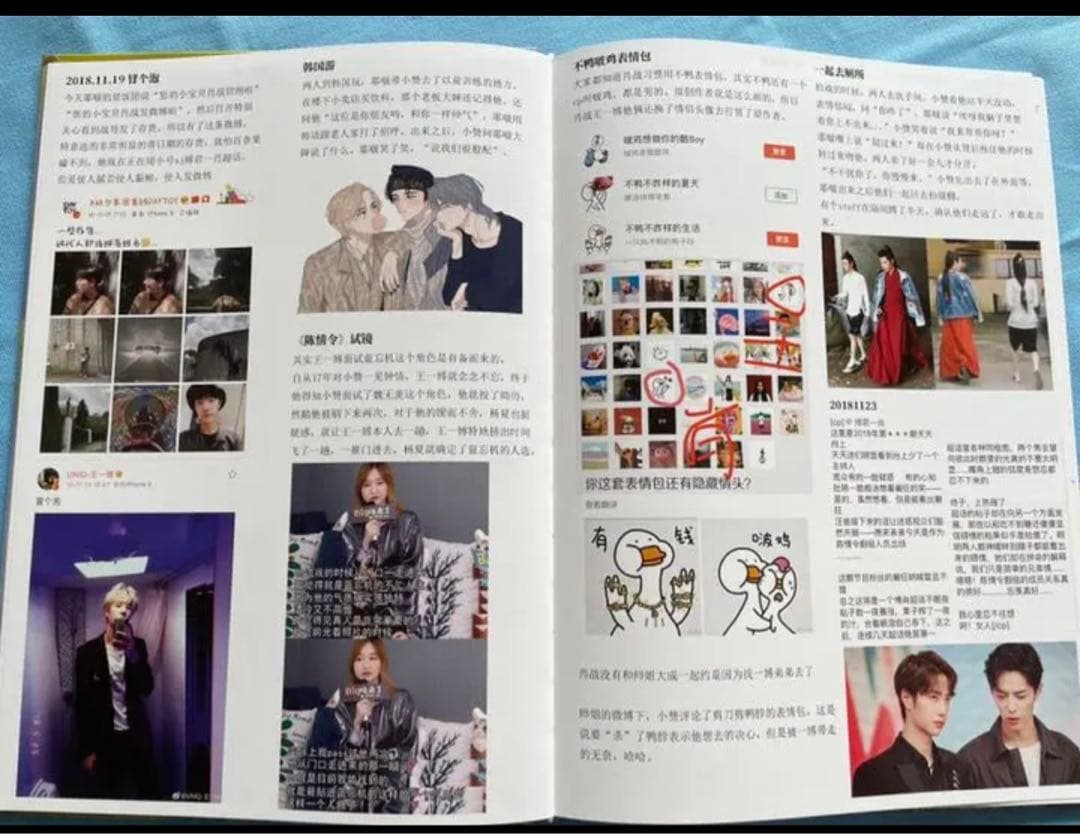 陳情令　博君一肖　写真付き同人誌「Secret Whisper」90p以上