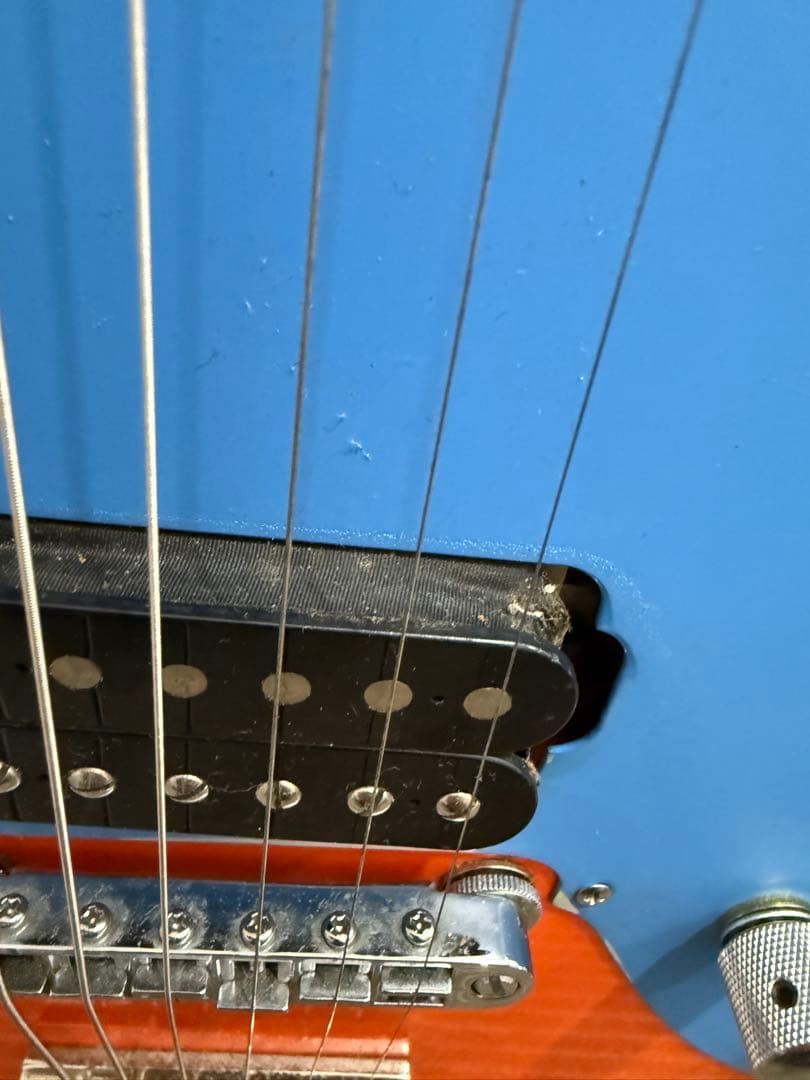 Fernandes エレキギター オレンジ　動作未確認