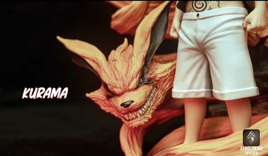NARUTO -ナルト-疾風伝 ハイエンドバージョン 九尾ベース 彫刻フィギュア