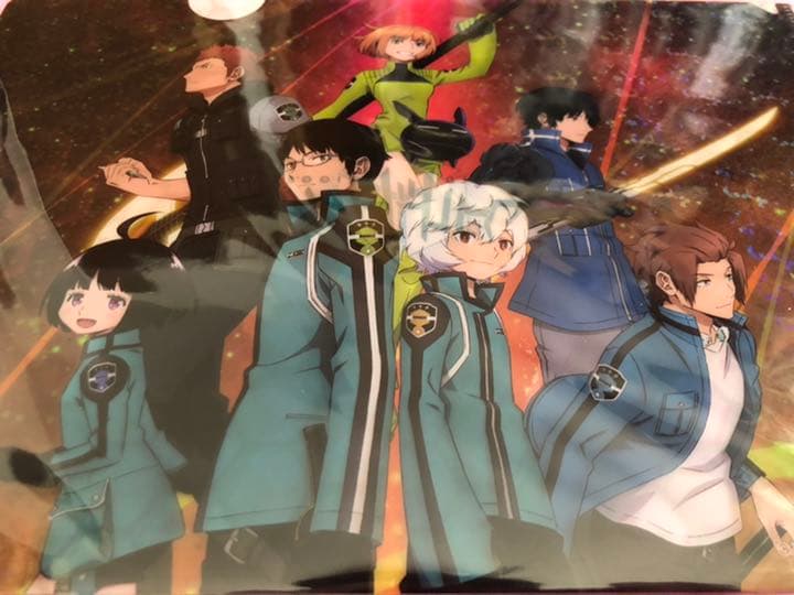 ワールドトリガー 空閑遊真　三雲修　迅悠一　雨取千佳　キラキラ　クリアファイル