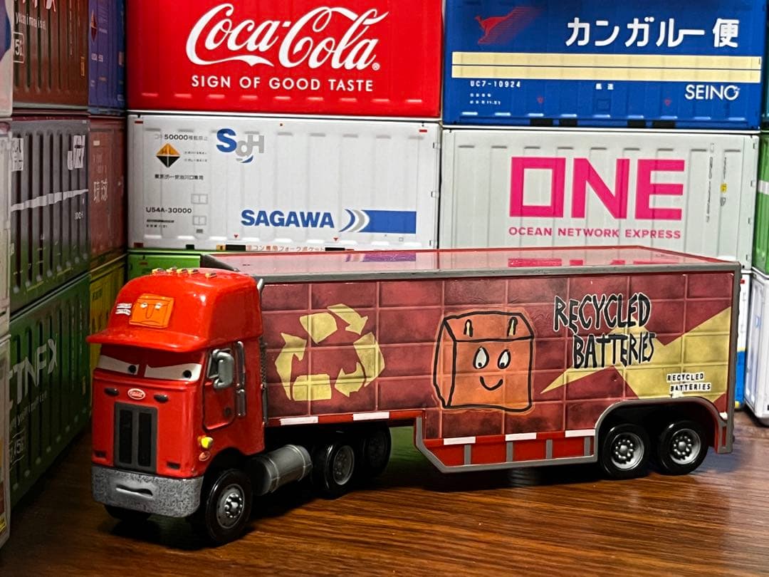カーズ ピータービルト スノットロッド マイルズアクセルロッド ダッツジャミン