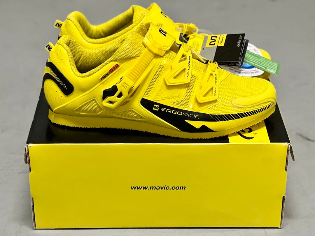 ウェア MAVIC CYCLING CYCLISME YELLOW MAVIC 27cm