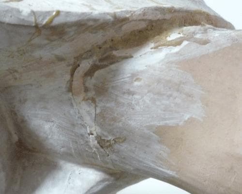 希少　無形文化財　博多人形　中村衍涯作　達磨大師　喝　置物　陶器　レトロ