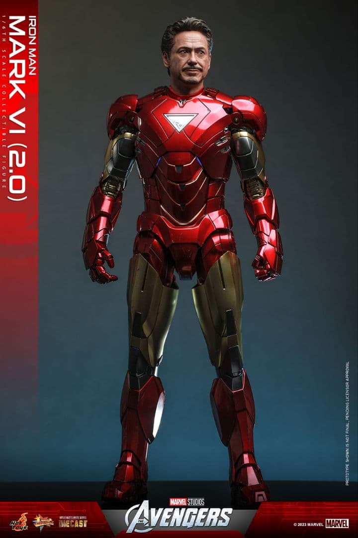 新品未開封 HOTTOYS ホットトイズ アイアンマン マーク6 (2.0)
