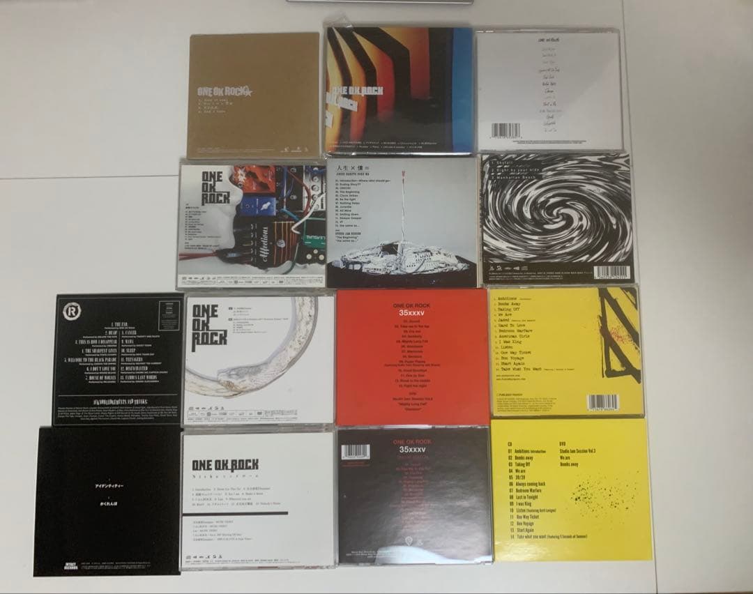ONE OK ROCK CDコレクション