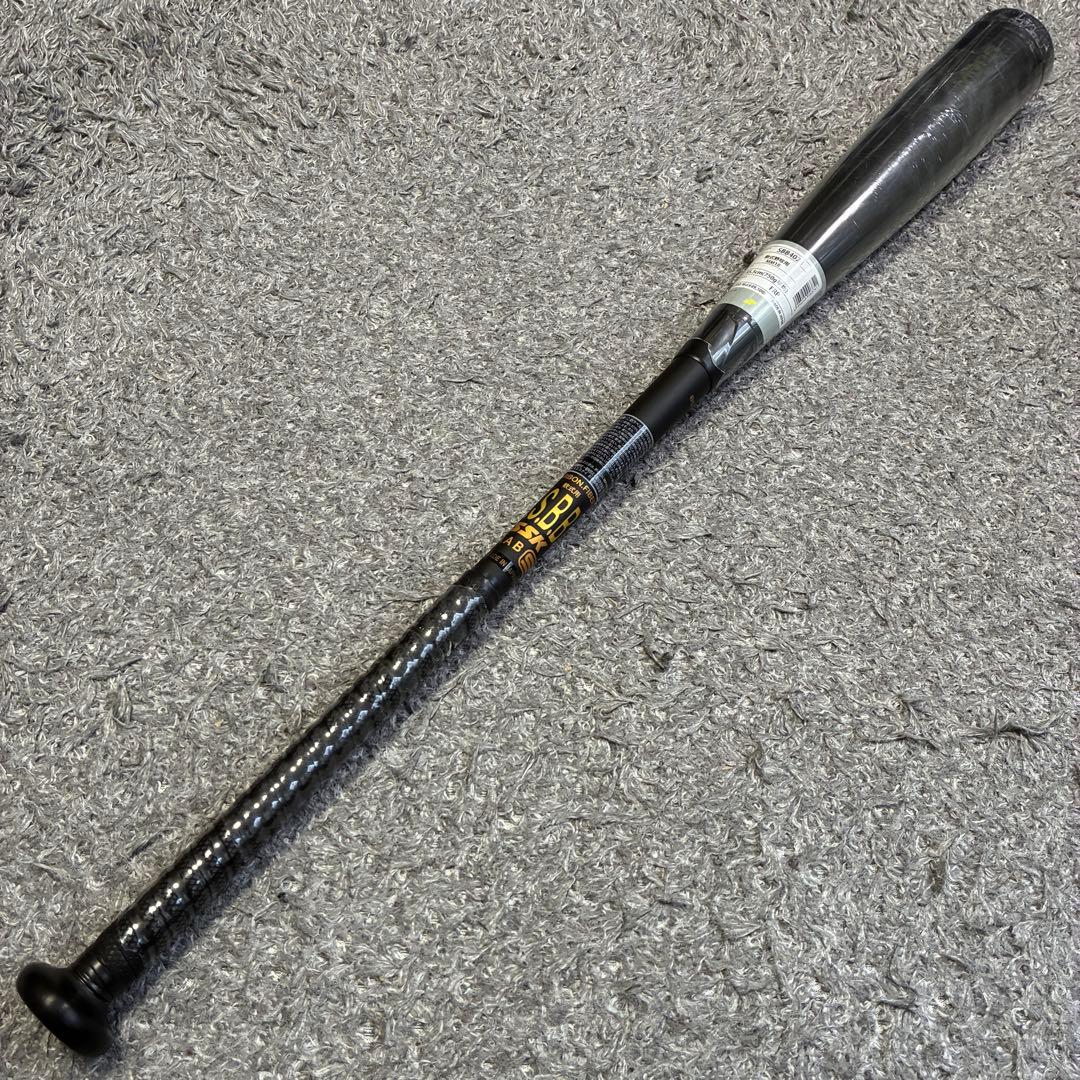 【未使用品】SSK MM18 軟式用FRPバット85.5cm SBB4023 黒