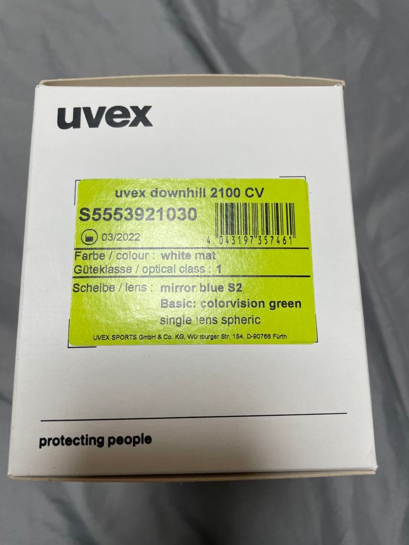スノボ uvex downhill 2100 CVゴーグル ASIAN FIT