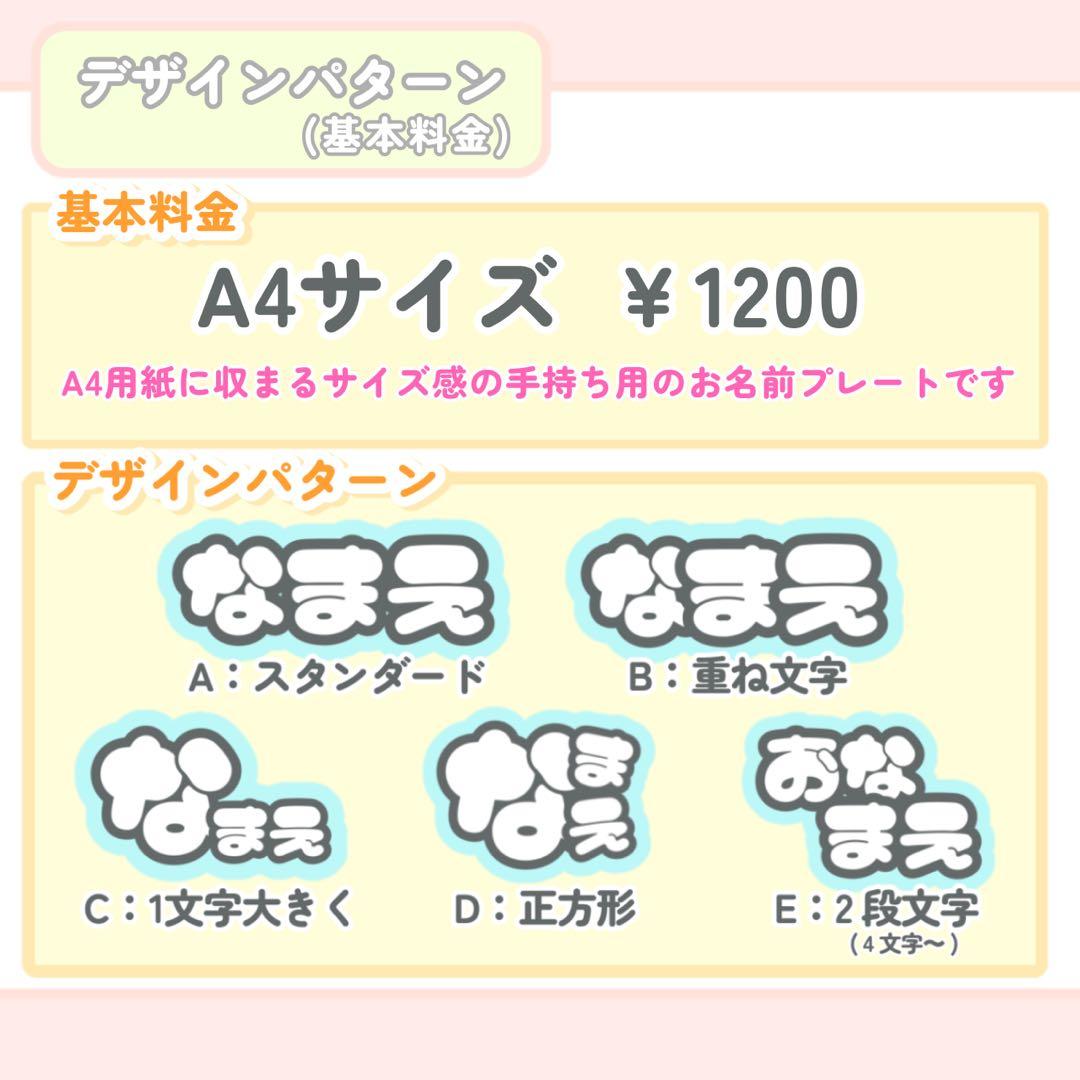 お名前プレート ネームプレート ボード文字 お名前パネル 団扇 オーダーページ
